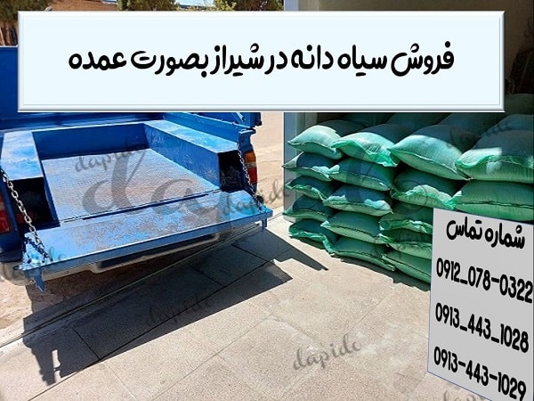 فروش سیاه دانه در شیراز بصورت عمده